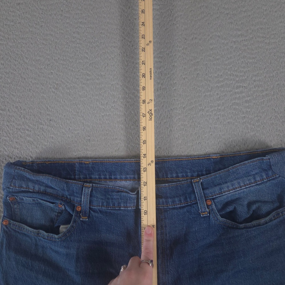 Levi's Jeans Mens 40x32 Blue 511 Slim Leg Stretch Denim Pocket Pants Preppy - Picture 4 of 13